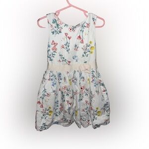 NWOT girls carters 5t Floral Sleeveless Dress